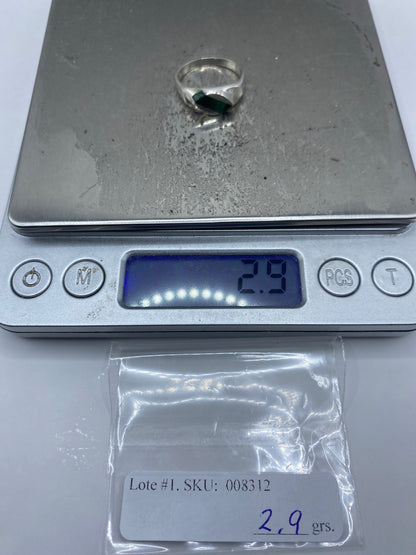 Anillo de Plata con Malaquita Verde — Taxco 925 — foto 7