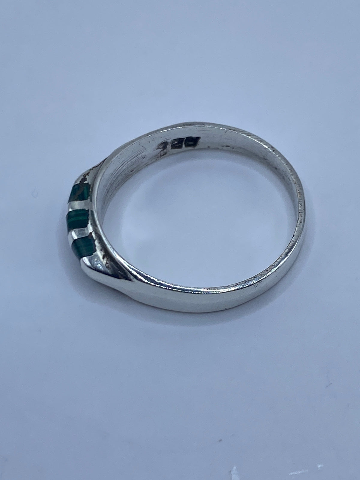 Anillo de Plata con Malaquita Verde — Taxco 925 — foto 5