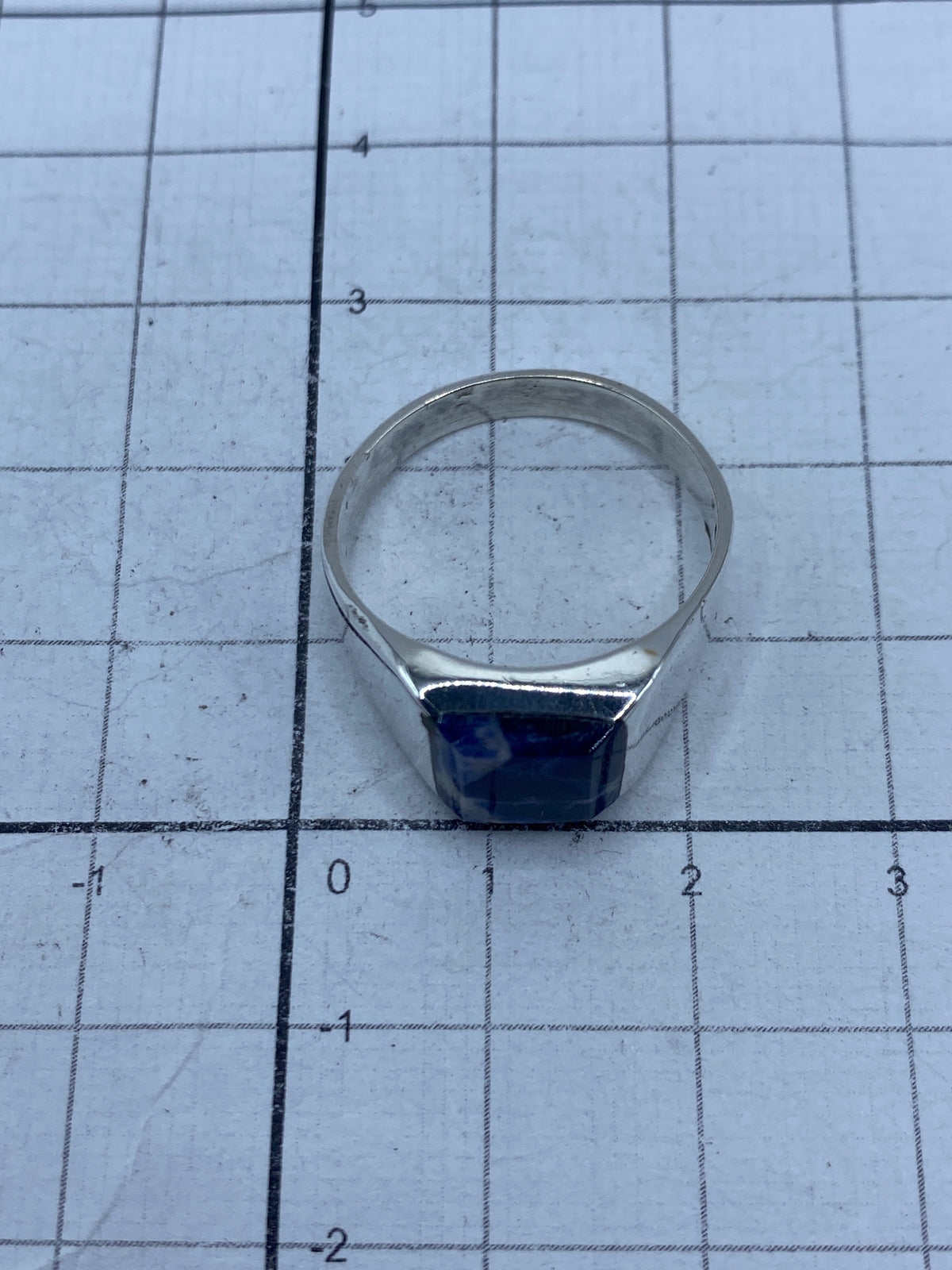 Marca de Quinto 925 grabada en el interior del anillo