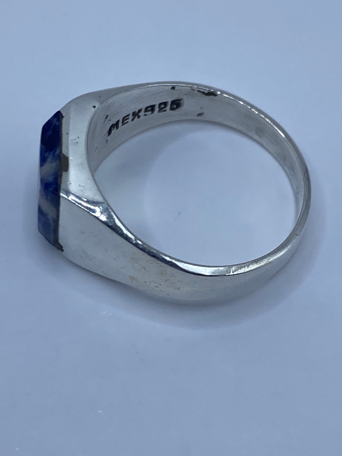 Anillo de Plata Lapislázuli Azul — Taxco 925 — foto 6