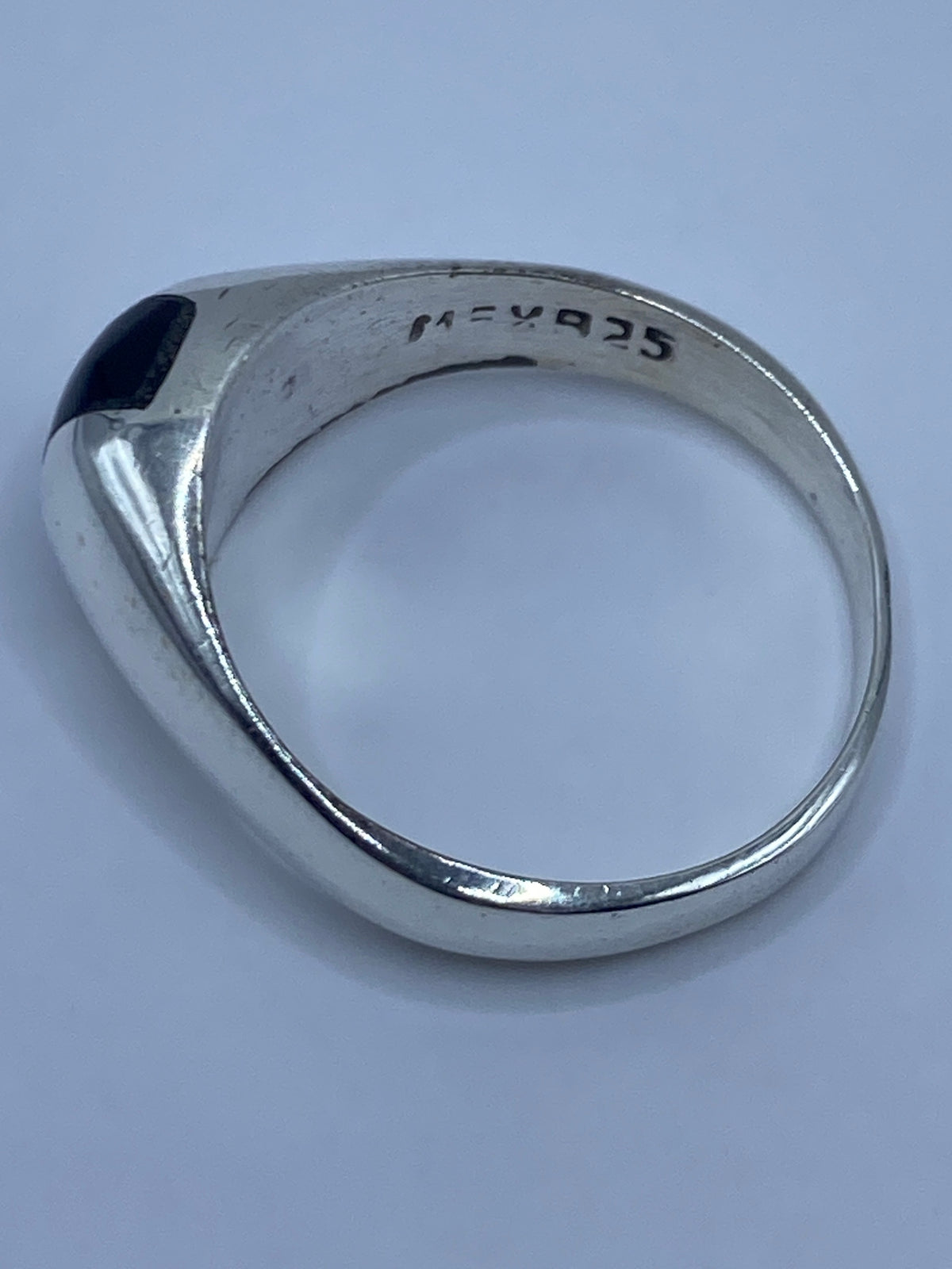 Anillo de Plata 925 con Onix Negro — Taxco — foto 5