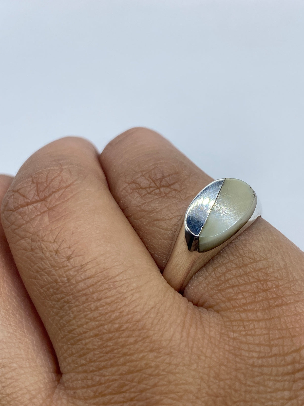 Anillo de Plata con Perla — Taxco 925 — foto 6