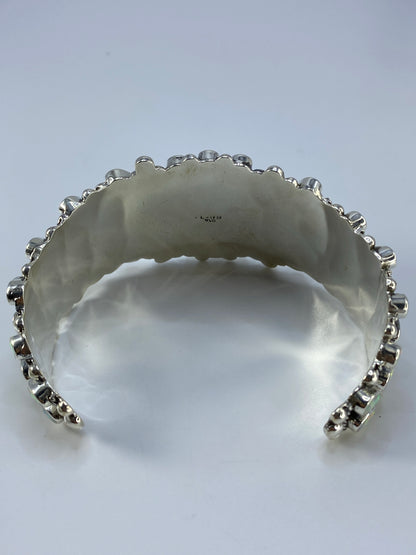 Brazalete de Plata Ópalo de Fuego — Taxco 950 — foto 5