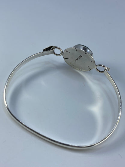 Brazalete de Plata Malaquita Verde — Taxco 925 — foto 5