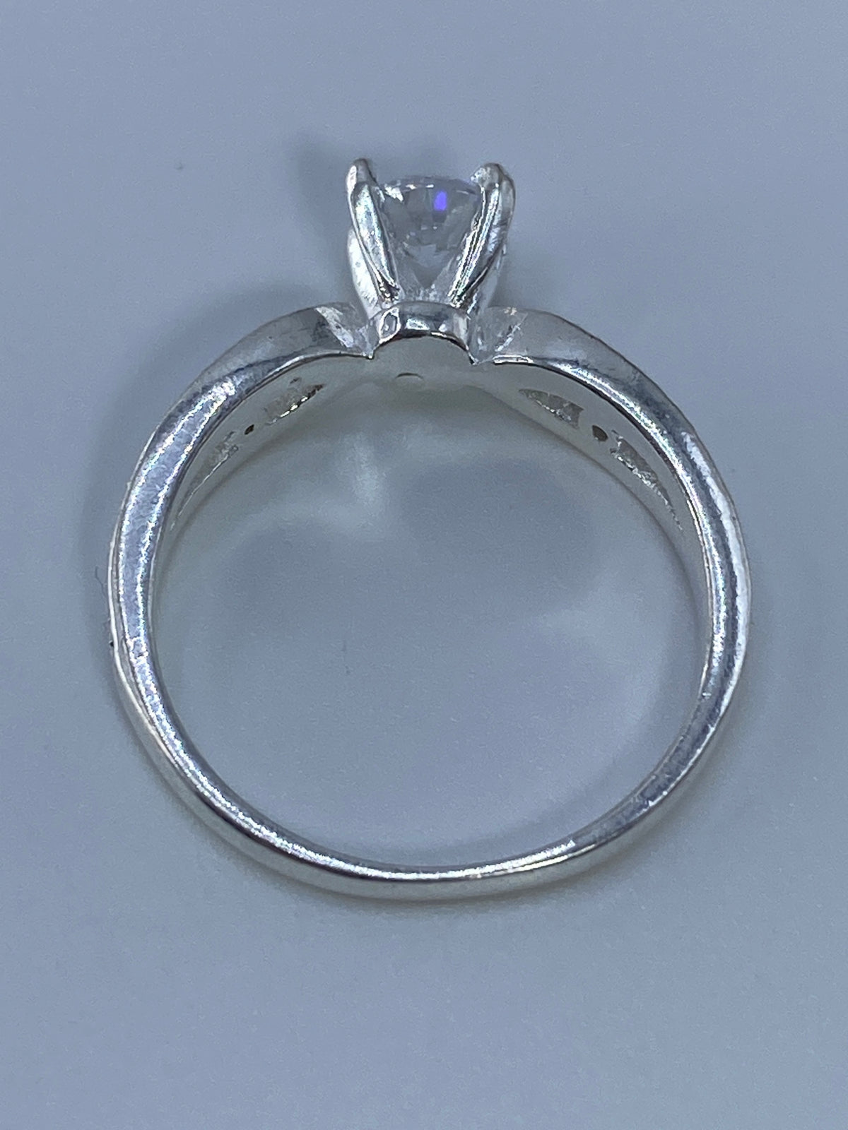 Anillo de Plata Solitario con Circonia — Taxco 925 — foto 5