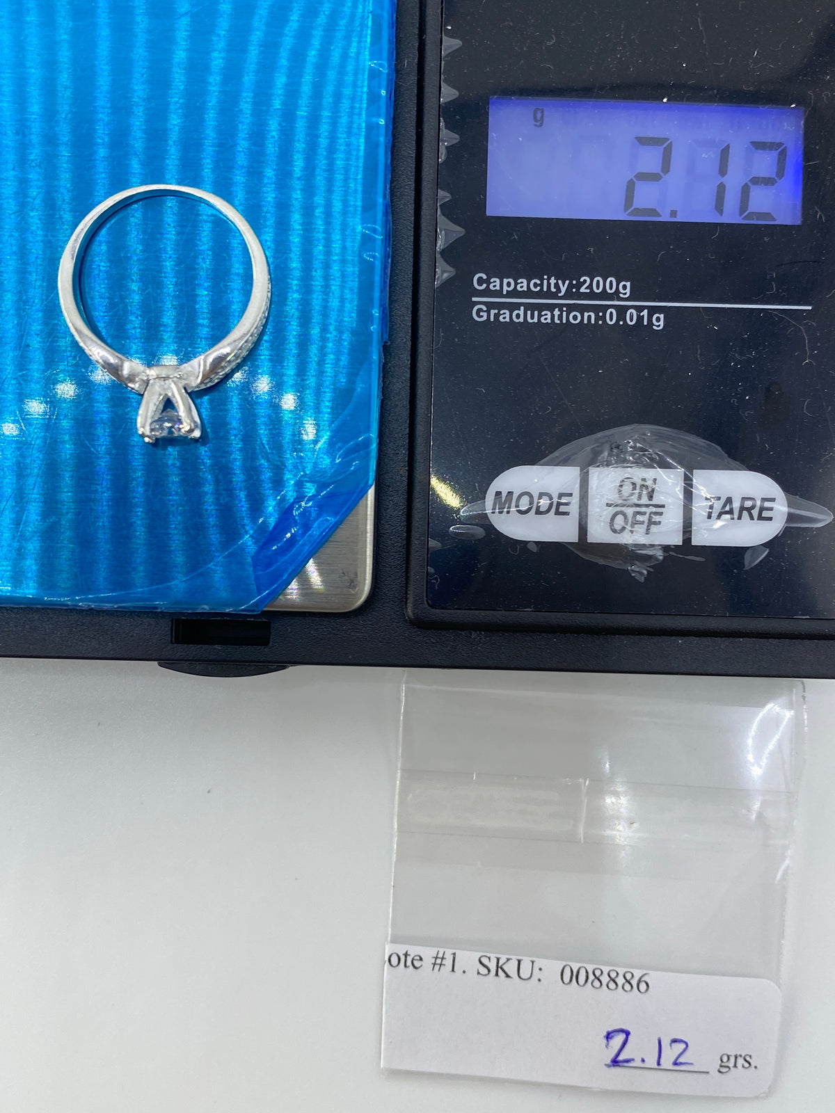 Anillo de Plata Solitario con Circonia — Taxco 925 — foto 6