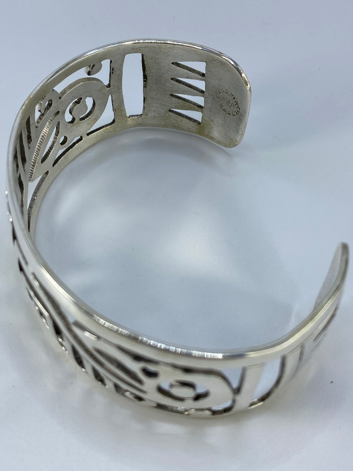Brazalete de Plata Calado — Taxco 925 — foto 5