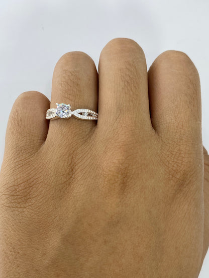 Anillo de Plata Solitario con Circonia — Taxco 925 — foto 6