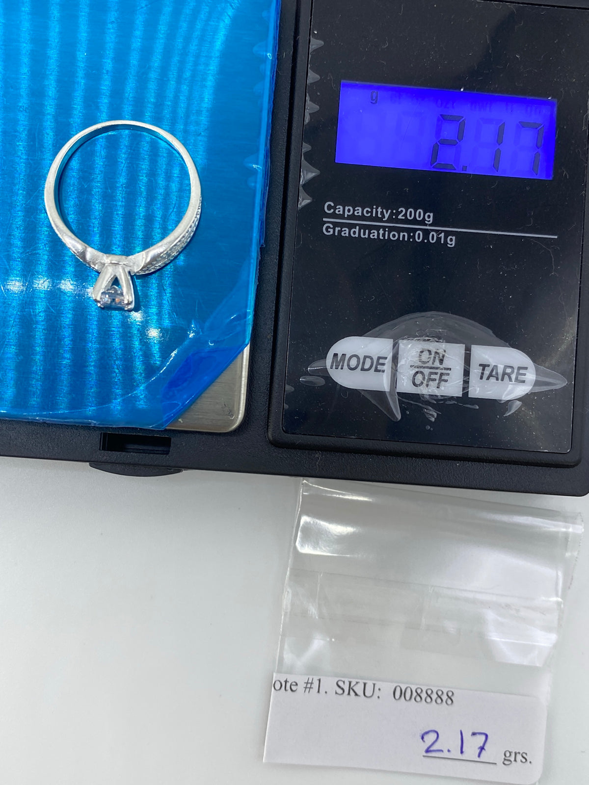 Anillo de Plata Solitario con Circonia — Taxco 925 — foto 7
