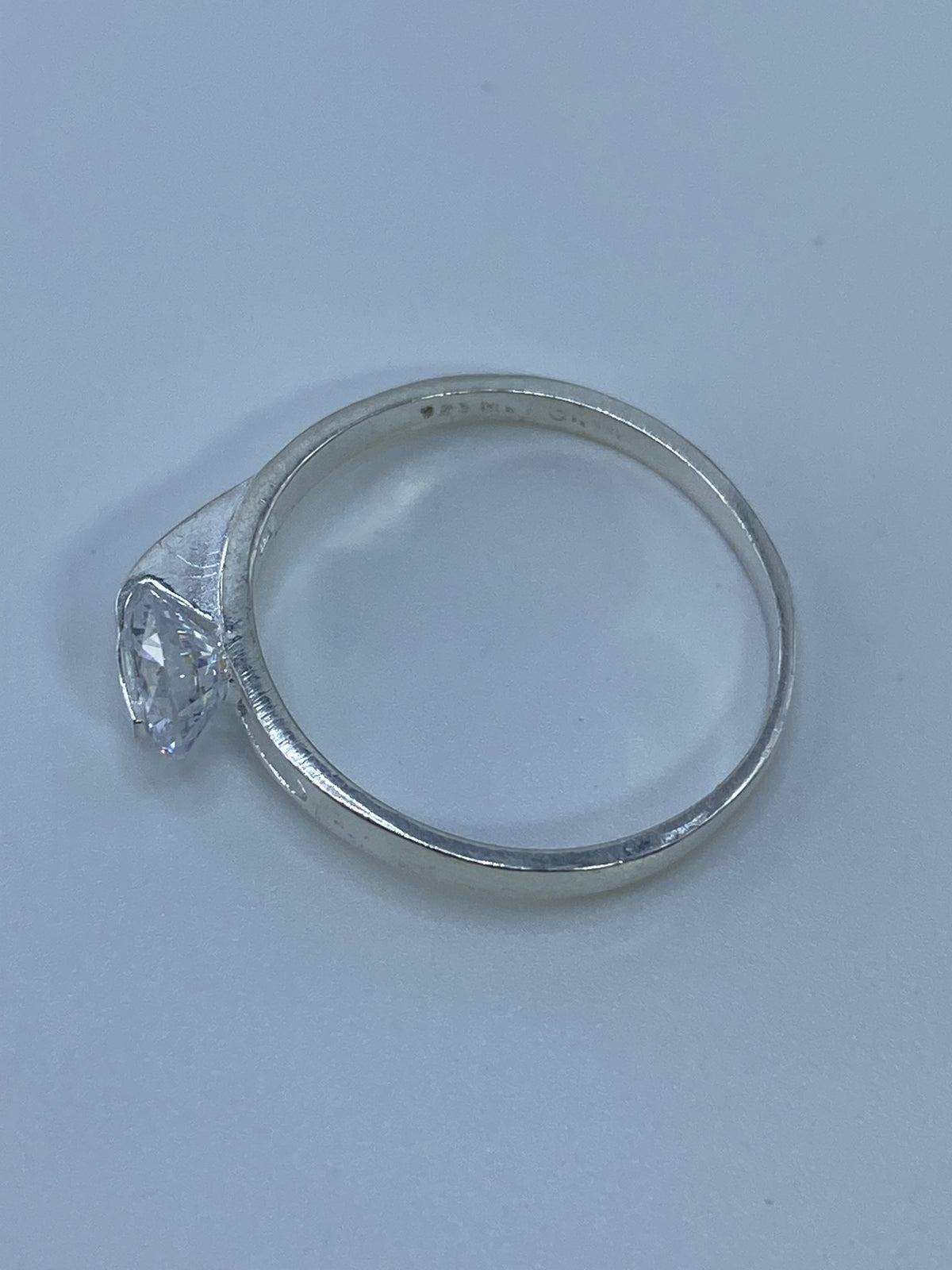 Anillo de Plata Solitario con Circonia — Taxco 925 — foto 5