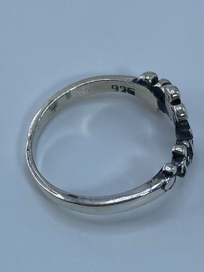 Anillo de Plata Repujado Flores — Taxco 925 — foto 5