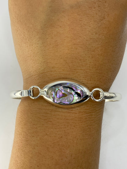 Brazalete de Plata Fundición con Piedra Multicolor — Taxco — foto 6
