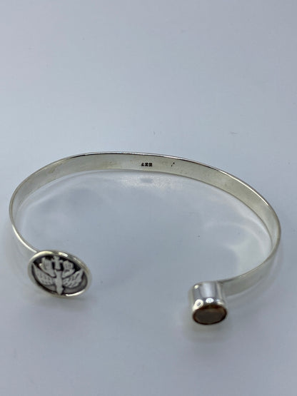 Brazalete de Plata con Circonia Café — Taxco 925 — foto 5