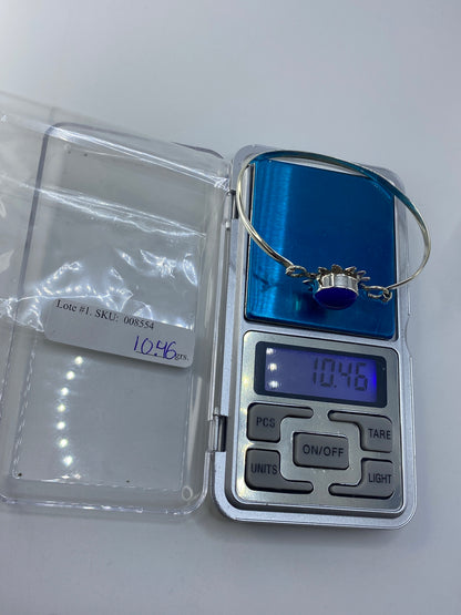 Brazalete de Plata con Lapislázuli — Taxco 925 — foto 7