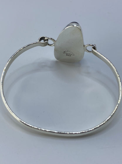 Brazalete de Plata 950 con Ónix Negro — Taxco — foto 5