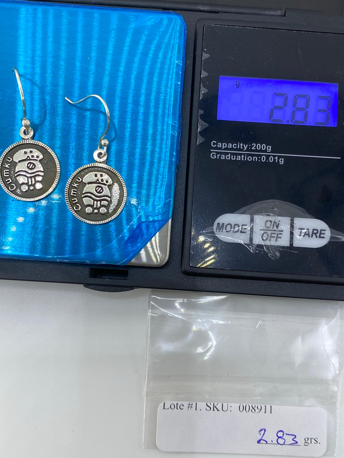Aretes de Plata Repujados Prehispánicos — Taxco 925 — foto 6