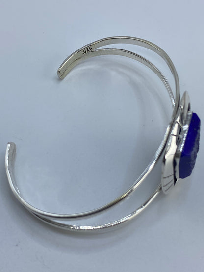 Brazalete Plata Lapislázuli Azul — Taxco 925 — foto 5