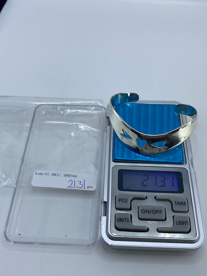Brazalete de Plata Calado — Diámetro 6.3 cm | Taxco 925 — foto 7