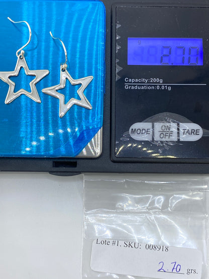Aretes de Plata Calado Estrella — Taxco 925 — foto 6
