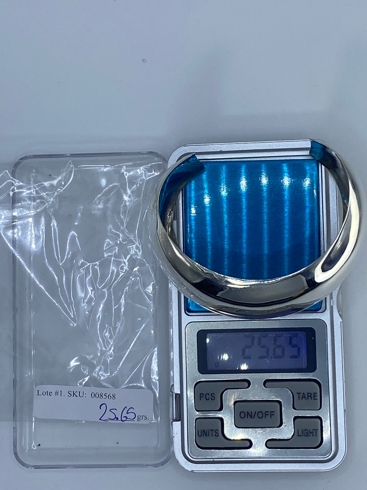 Brazalete de Plata Liso — Taxco 925 — foto 7