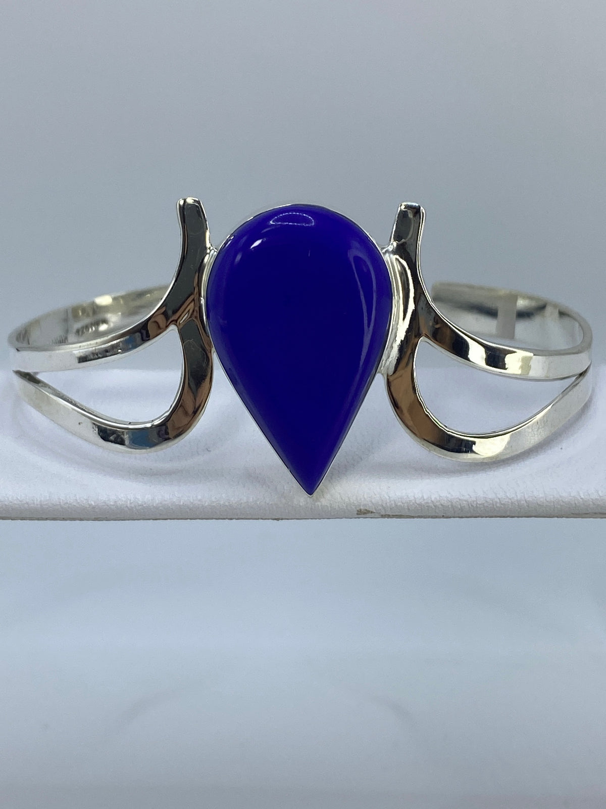 Brazalete Plata 925 con Lapislázuli Azul — Taxco — foto 3
