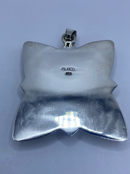 Dije de Plata Concha de Abulón Iridiscente — Taxco 950 — foto 5