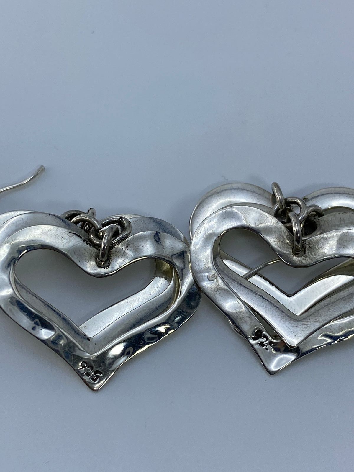Aretes de Plata Calado Corazones Anidados — Taxco 925 — foto 5