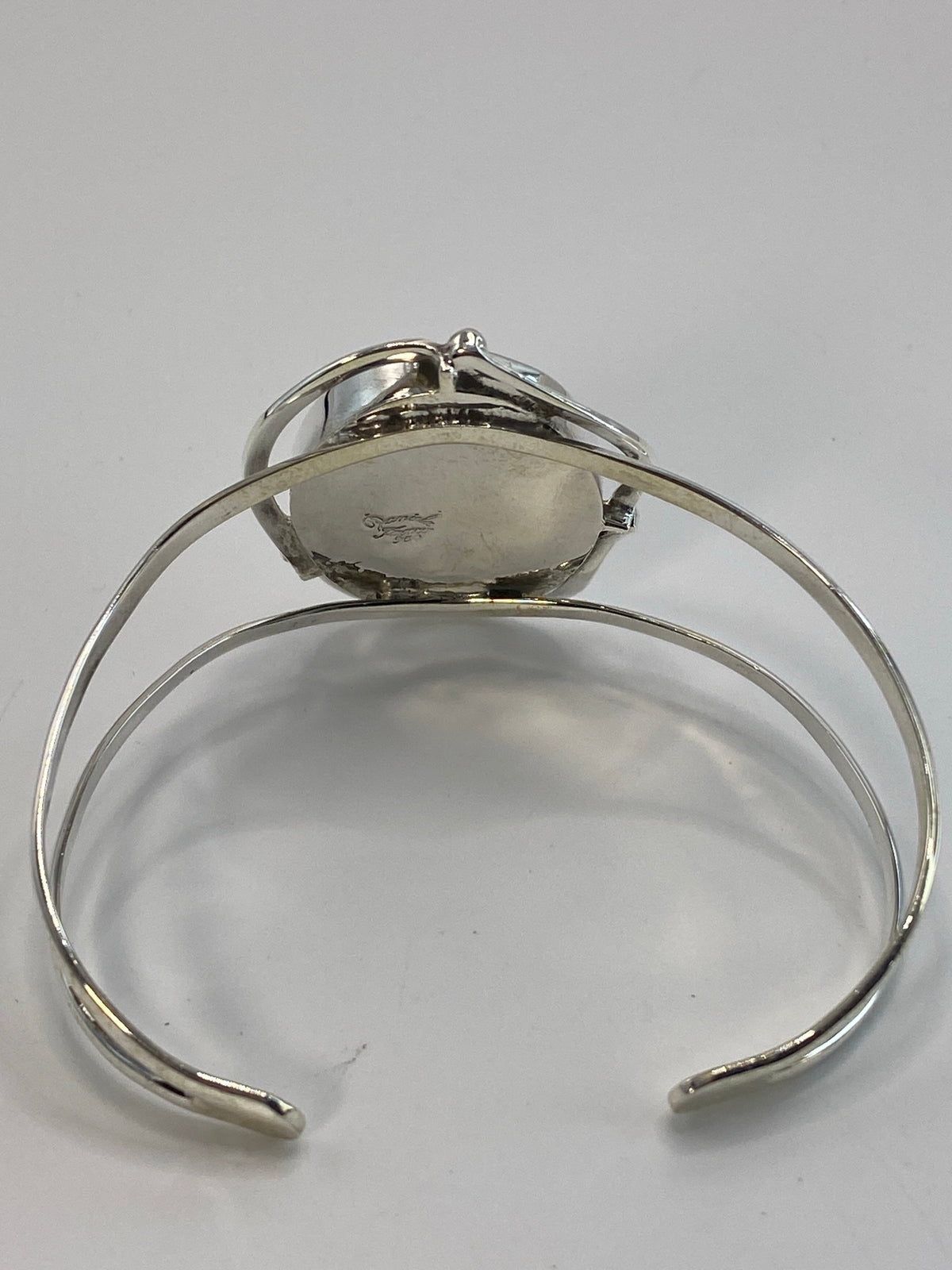 Brazalete Plata 950 con Coral Roja — Taxco Artesanal — foto 5