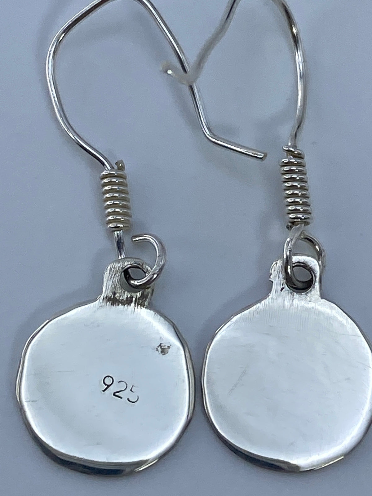 Aretes de Plata Repujados Calendario Azteca — Taxco 925 — foto 5