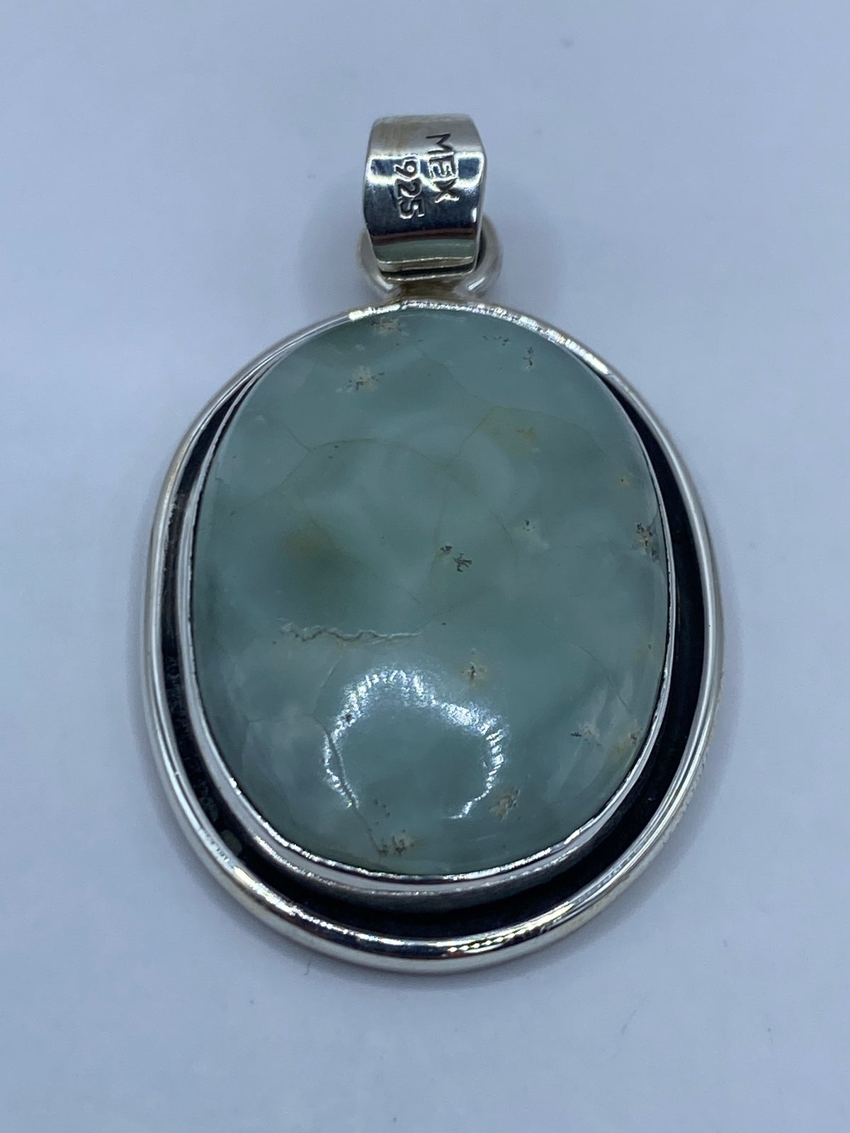 Dije de Plata con Turquesa Azul Cielo — Taxco 925 — foto 5