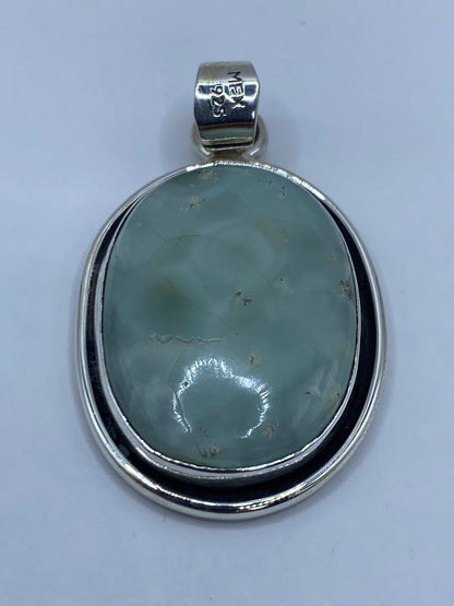Dije de Plata con Turquesa Azul Cielo — Taxco 925 — foto 5