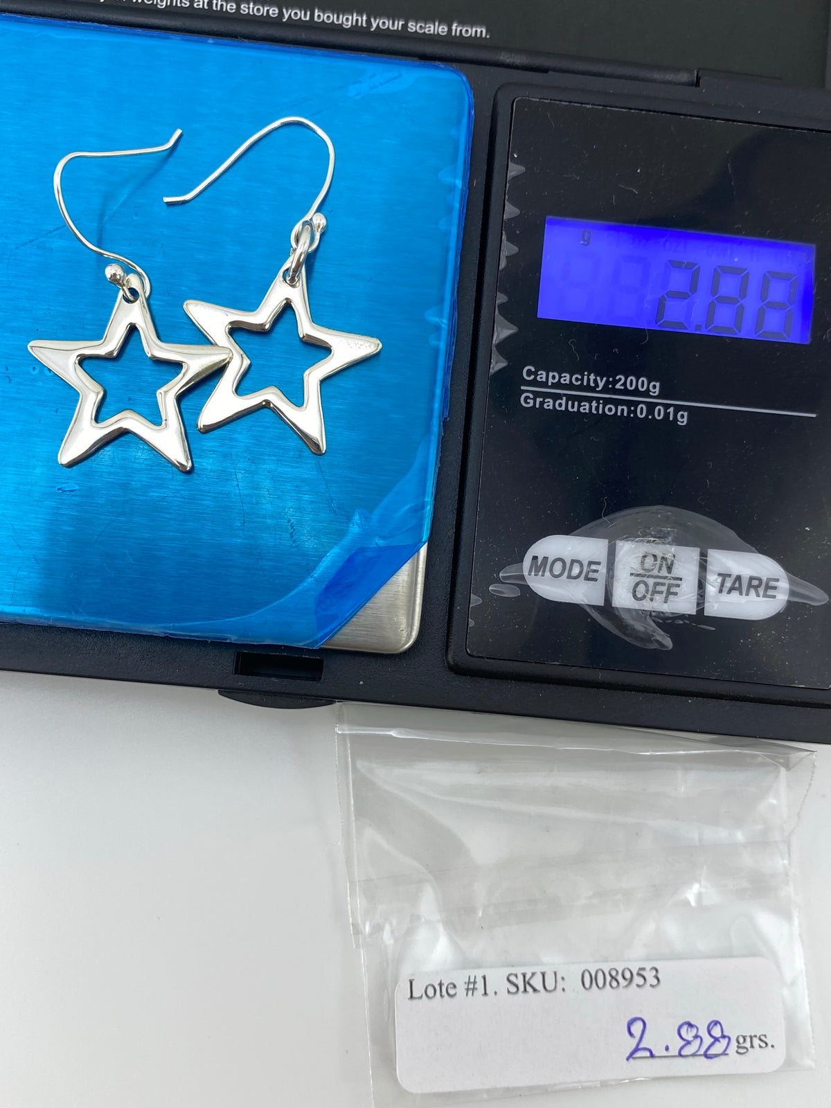 Aretes de Plata Calado Estrella — Taxco 925 — foto 6