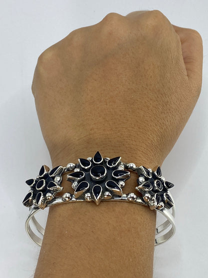 Brazalete Plata Onix Engastada — Taxco 925 — foto 6