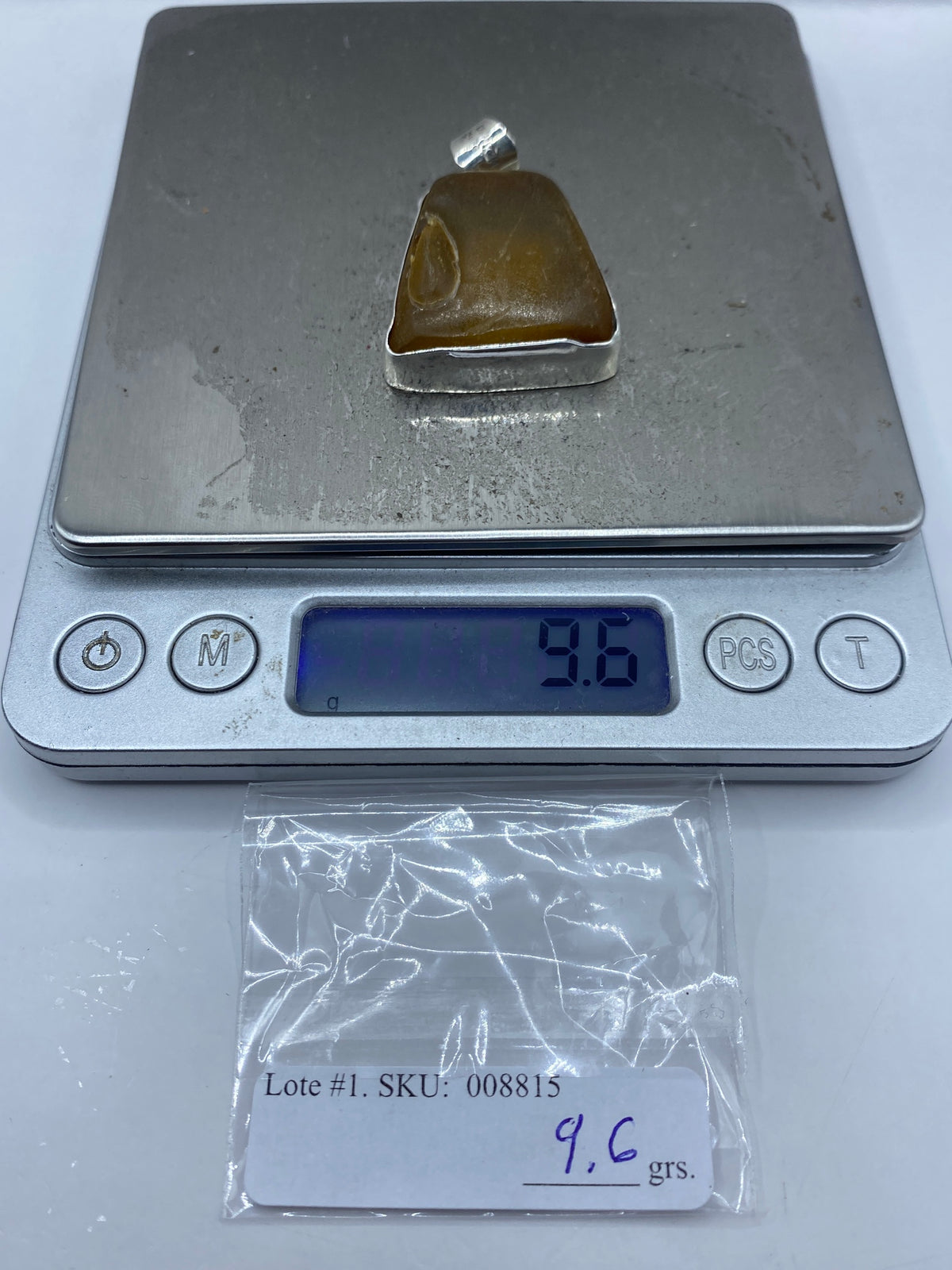 Dije de Plata 950 con Ámbar Amarillo — Taxco — foto 6