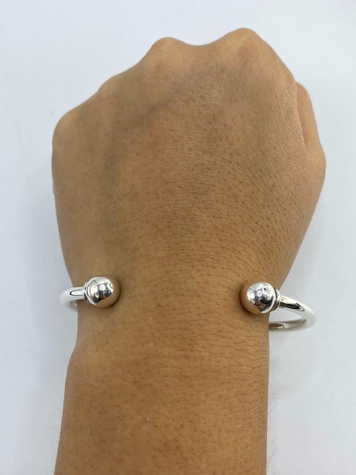 Brazalete Plata Cartoneado — Puño Taxco 925 — foto 6