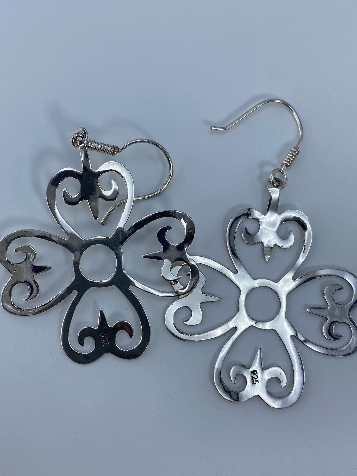 Aretes de Plata Calado Prehispánico — Taxco 925 — foto 5