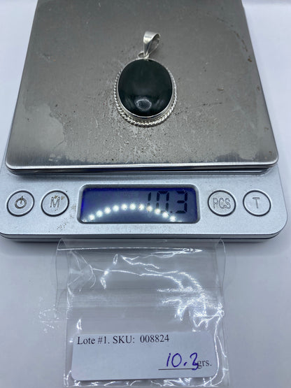 Dije de Plata con Piedra Verde — Taxco 925 — foto 6