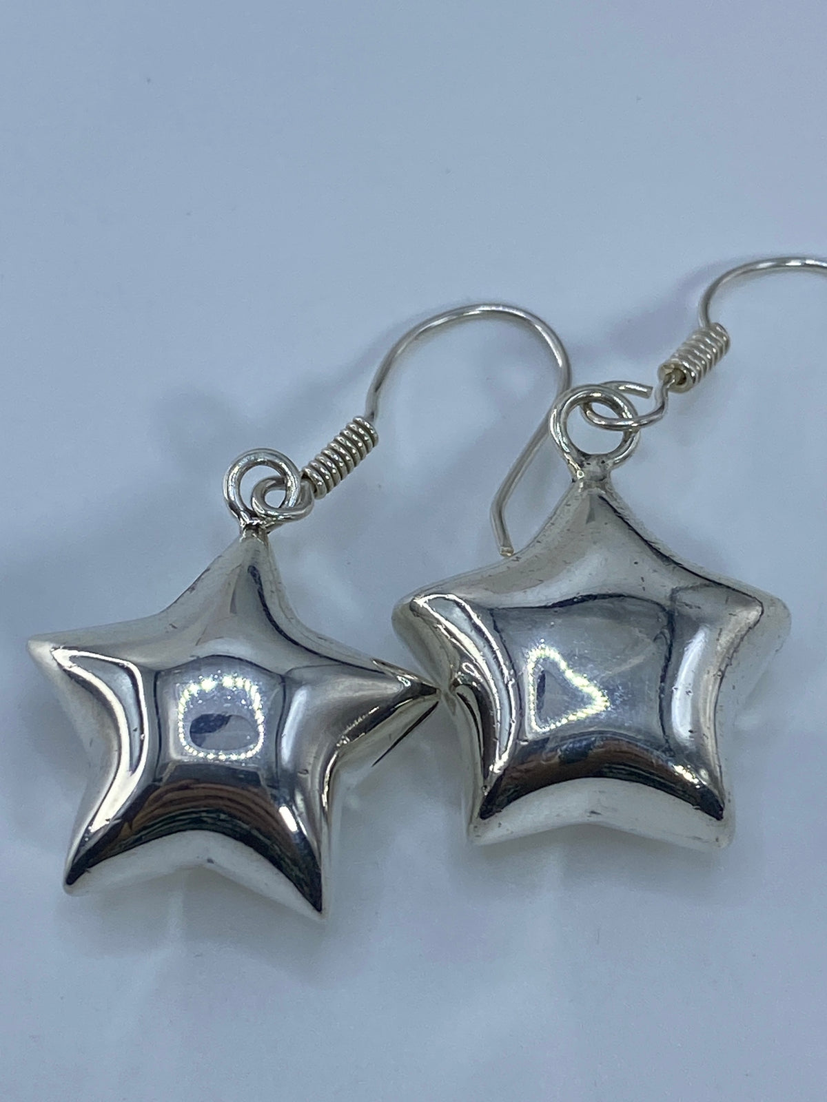 Aretes Estrella de Plata Cartoneado — Taxco 925 — foto 5