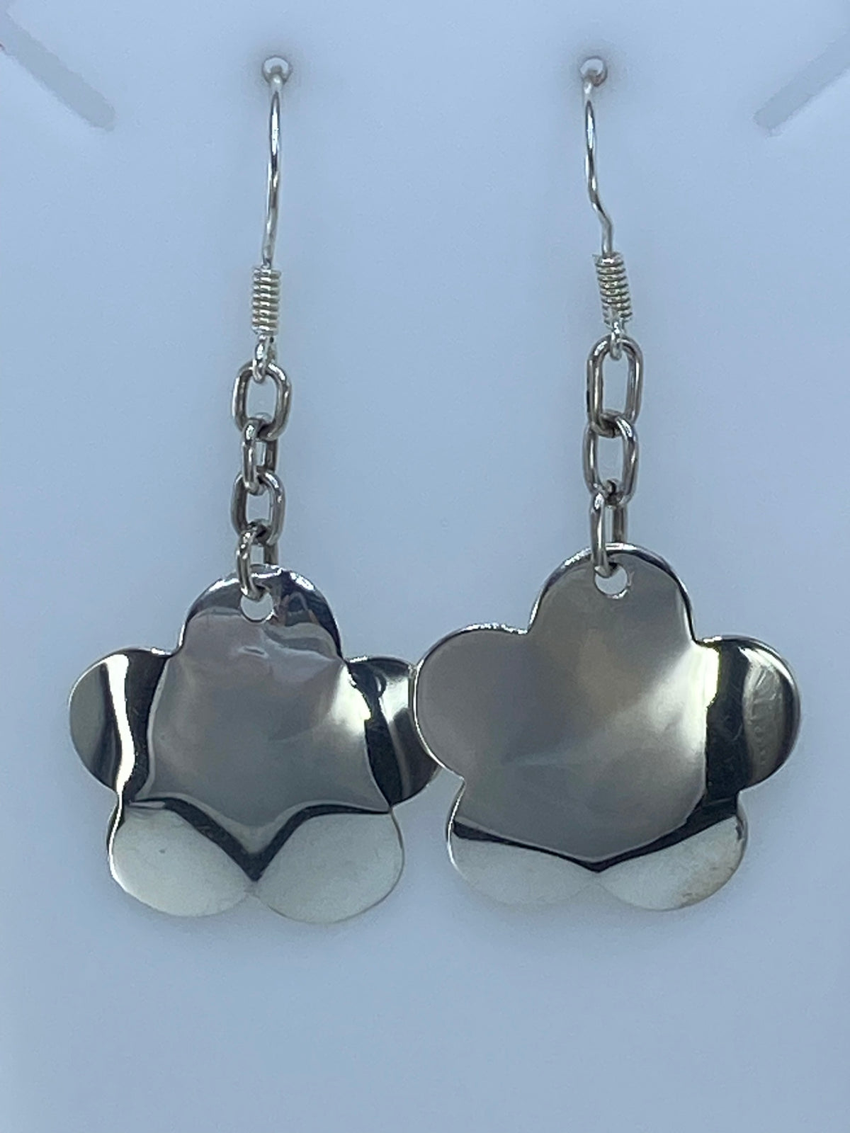 Aretes sobre escala milimétrica mostrando el largo de 6 cm
