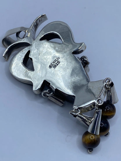 Dije Repujado K'inich Janaab' Pakal — Plata 925 Taxco — foto 5