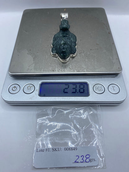 Dije Plata Repujado K'inich Janaab' Pakal — Taxco 925 — foto 6