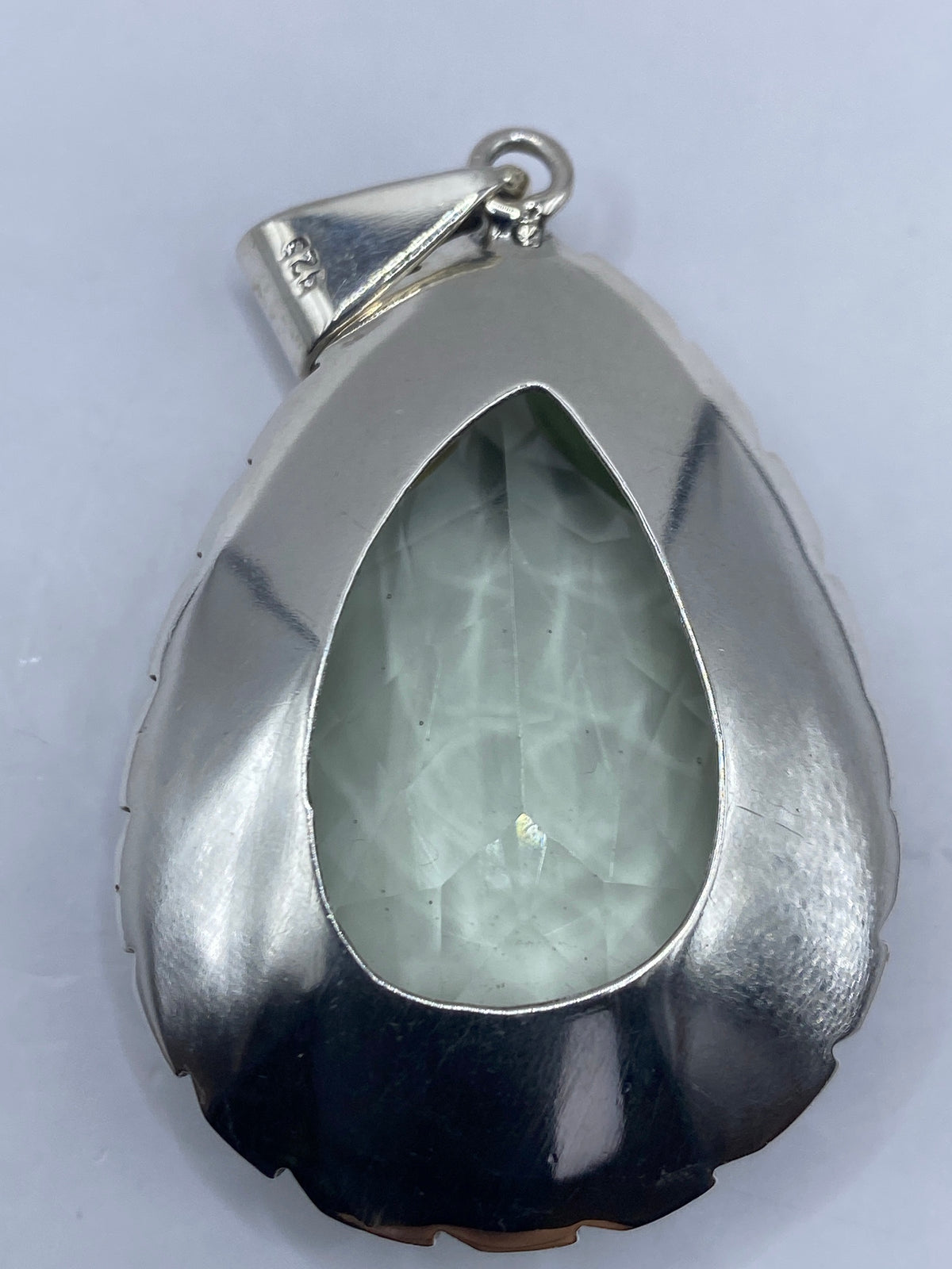 Dije de Plata Gota Circonia Engastada — Taxco 925 — foto 5