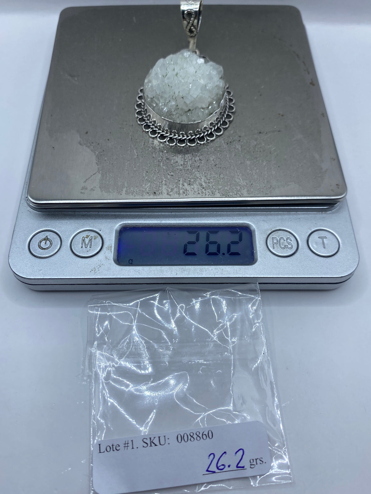 Dije de Plata 950 con Cuarzo Engastado — Taxco — foto 6