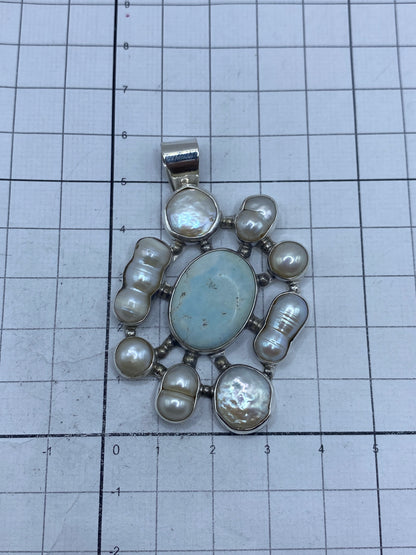 Dije de Plata Perla Blanca — Taxco 925 — foto 6