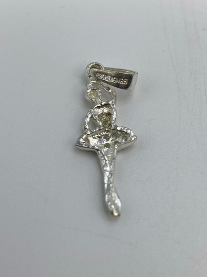 Dije Bailarina de Plata con Micro-Circonia — Taxco .925 — foto 5