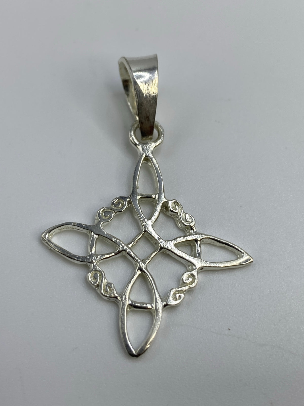 Dije Nudo de Bruja en Plata 925 — Calado Taxco — foto 5