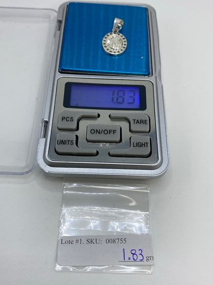 Dije Rostro de Jesús Plata 925 con Micro-Circonia — foto 6