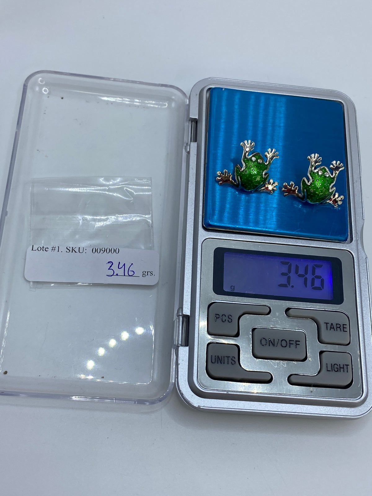 Aretes de Plata Ranitas Repujadas — Taxco 950 — foto 6