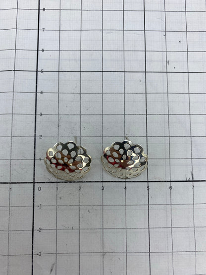 Aretes de plata 925 con cierre de poste, listos para usar