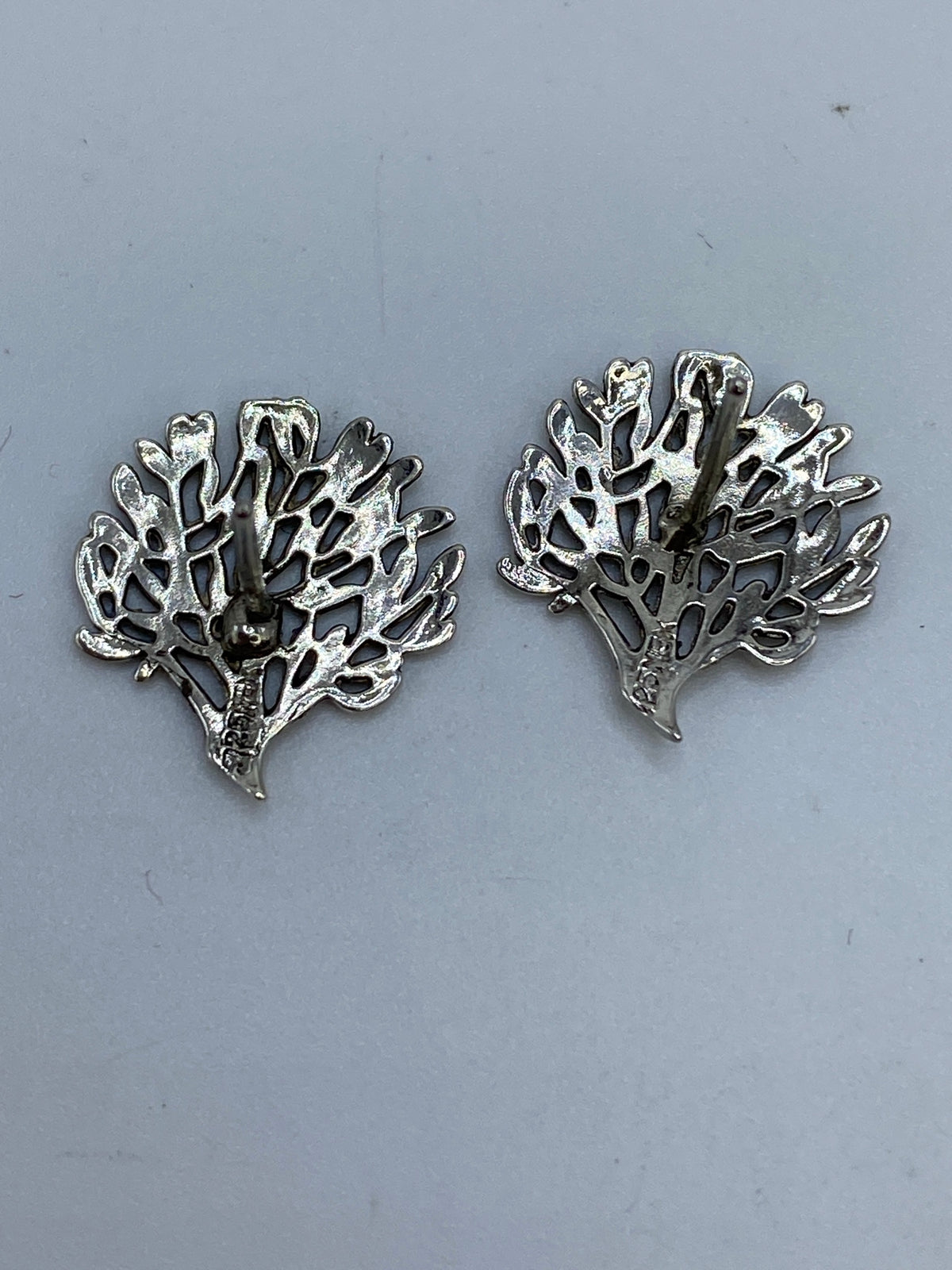 Aretes de Plata Calado Floral — Taxco 925 — foto 5